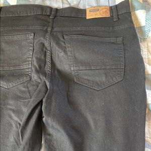 RUGBY UNIVERSITY MENS BLACK JEANS NWT RU1821 SIZE 36X30
